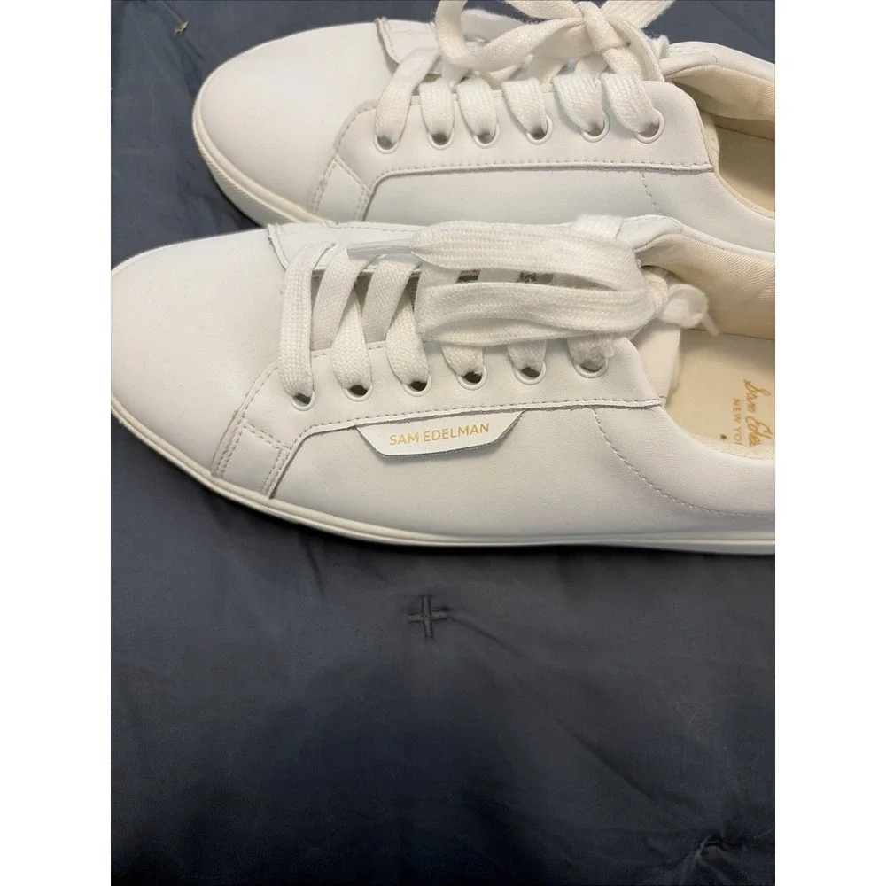 Sam Edelman women's White Sneakers size 9.5 CLEAN